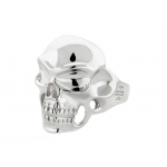 R27 Skull Ring (silver color)
